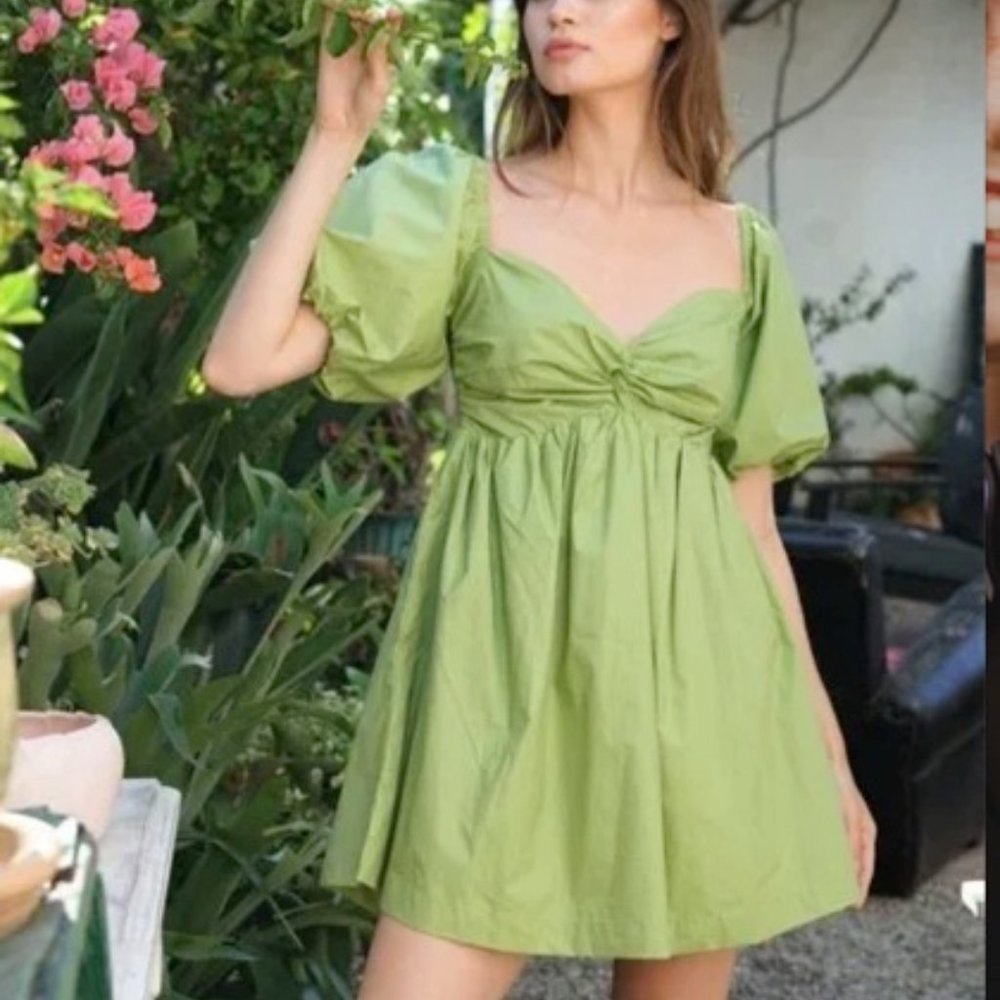 NWT En Saison babydoll dress, size Large